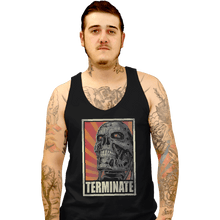 Load image into Gallery viewer, Shirts Tank Top, Unisex / Small / Black Terminate