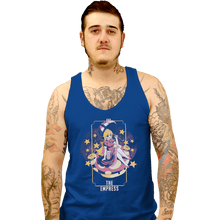 Load image into Gallery viewer, Shirts Tank Top, Unisex / Small / Royal Blue The Empress Peach