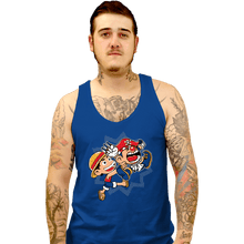 Load image into Gallery viewer, Secret_Shirts Tank Top, Unisex / Small / Royal Blue Super Stretchy Boy