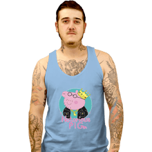 Load image into Gallery viewer, Shirts Tank Top, Unisex / Small / Powder Blue Notorious PIG