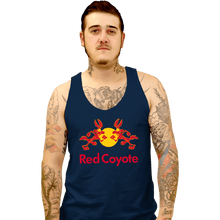 Load image into Gallery viewer, Daily_Deal_Shirts Tank Top, Unisex / Small / Navy Red Coyote