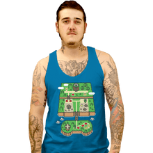 Load image into Gallery viewer, Shirts Tank Top, Unisex / Small / Sapphire Super Console World