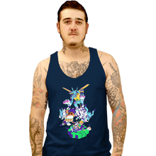 Load image into Gallery viewer, Daily_Deal_Shirts Tank Top, Unisex / Small / Navy Friendship