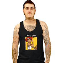 Load image into Gallery viewer, Shirts Tank Top, Unisex / Small / Black Jamming With Edward
