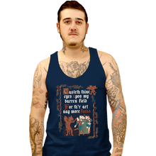 Load image into Gallery viewer, Daily_Deal_Shirts Tank Top, Unisex / Small / Navy Illuminated Fields