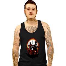 Load image into Gallery viewer, Daily_Deal_Shirts Tank Top, Unisex / Small / Black 60 Billion Double Dollar Man
