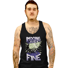 Load image into Gallery viewer, Daily_Deal_Shirts Tank Top, Unisex / Small / Black Doing Just Fine