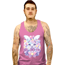 Load image into Gallery viewer, Shirts Tank Top, Unisex / Small / Pink Animal Crossing - Judy