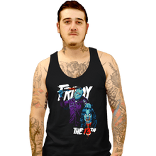 Load image into Gallery viewer, Secret_Shirts Tank Top, Unisex / Small / Black Jason 13TH NES