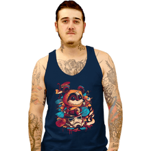 Load image into Gallery viewer, Secret_Shirts Tank Top, Unisex / Small / Navy Snack Time!!