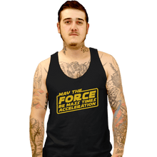 Load image into Gallery viewer, Daily_Deal_Shirts Tank Top, Unisex / Small / Black Mass Times Acceleration