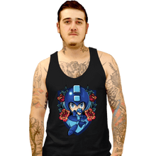 Load image into Gallery viewer, Secret_Shirts Tank Top, Unisex / Small / Black Megaman Crest