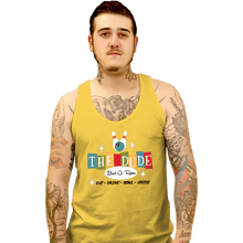 Load image into Gallery viewer, Shirts Tank Top, Unisex / Small / Gold The Dude