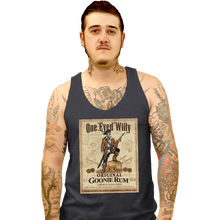 Load image into Gallery viewer, Daily_Deal_Shirts Tank Top, Unisex / Small / Dark Heather One Eyed Willy Rum

