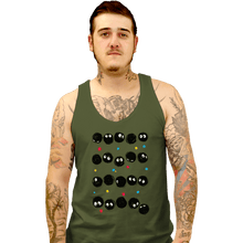 Load image into Gallery viewer, Shirts Tank Top, Unisex / Small / Military Green The Black Sprites