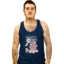 Load image into Gallery viewer, Shirts Tank Top, Unisex / Small / Navy Magicat Academy
