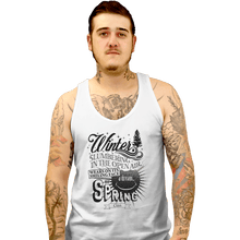 Load image into Gallery viewer, Shirts Tank Top, Unisex / Small / White Winter