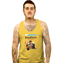 Load image into Gallery viewer, Shirts Tank Top, Unisex / Small / Gold Kenshiros