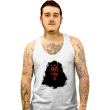 Load image into Gallery viewer, Shirts Tank Top, Unisex / Small / White Sith Splatter