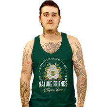 Load image into Gallery viewer, Secret_Shirts Tank Top, Unisex / Small / Black Nature Neighbor Camp