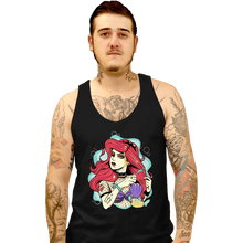 Load image into Gallery viewer, Daily_Deal_Shirts Tank Top, Unisex / Small / Black Down Where It's Wetter