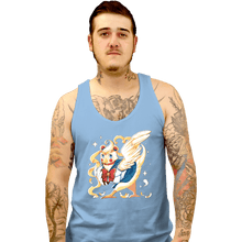 Load image into Gallery viewer, Daily_Deal_Shirts Tank Top, Unisex / Small / Powder Blue Sailor Bird