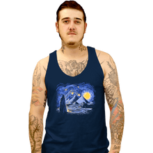 Load image into Gallery viewer, Daily_Deal_Shirts Tank Top, Unisex / Small / Navy Starry Night