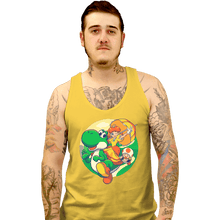 Load image into Gallery viewer, Secret_Shirts Tank Top, Unisex / Small / Gold Hi I'm Daisy!