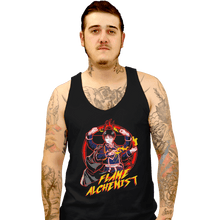 Load image into Gallery viewer, Shirts Tank Top, Unisex / Small / Black Flame Alchemist