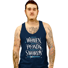 Load image into Gallery viewer, Daily_Deal_Shirts Tank Top, Unisex / Small / Navy Strange Women
