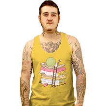 Load image into Gallery viewer, Shirts Tank Top, Unisex / Small / Gold Can't Sleep