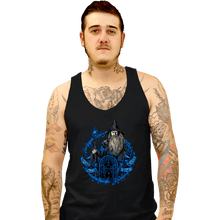 Load image into Gallery viewer, Daily_Deal_Shirts Tank Top, Unisex / Small / Black The Gray Wizard