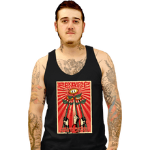 Load image into Gallery viewer, Shirts Tank Top, Unisex / Small / Black Superior Fire Flower