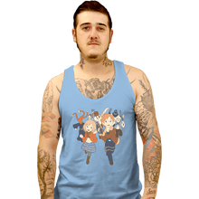 Load image into Gallery viewer, Daily_Deal_Shirts Tank Top, Unisex / Small / Powder Blue Chibi Village
