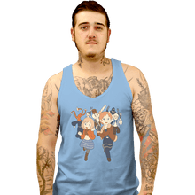 Load image into Gallery viewer, Daily_Deal_Shirts Tank Top, Unisex / Small / Powder Blue Chibi Village