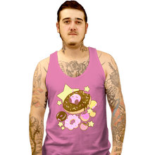 Load image into Gallery viewer, Daily_Deal_Shirts Tank Top, Unisex / Small / Pink Kirby Donuts