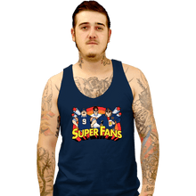 Load image into Gallery viewer, Daily_Deal_Shirts Tank Top, Unisex / Small / Navy Da Super Fans
