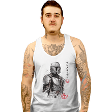 Load image into Gallery viewer, Shirts Tank Top, Unisex / Small / White Din Djarin