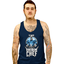Load image into Gallery viewer, Daily_Deal_Shirts Tank Top, Unisex / Small / Navy The Iron Chef
