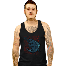 Load image into Gallery viewer, Shirts Tank Top, Unisex / Small / Black Tiny Kaiju
