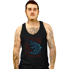 Load image into Gallery viewer, Shirts Tank Top, Unisex / Small / Black Tiny Kaiju