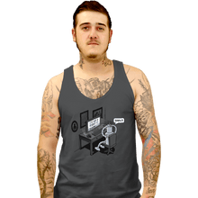 Load image into Gallery viewer, Secret_Shirts Tank Top, Unisex / Small / Charcoal Robot's Problem