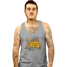 Load image into Gallery viewer, Daily_Deal_Shirts Tank Top, Unisex / Small / Sports Grey Saturday Mornings Rocked!