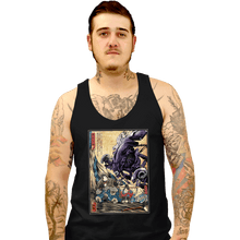 Load image into Gallery viewer, Daily_Deal_Shirts Tank Top, Unisex / Small / Black Aliens In Japan