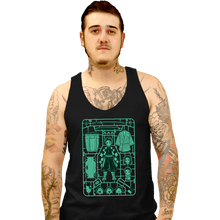 Load image into Gallery viewer, Daily_Deal_Shirts Tank Top, Unisex / Small / Black Tanjiro Model Sprue
