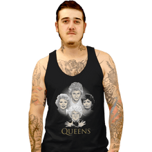 Load image into Gallery viewer, Shirts Tank Top, Unisex / Small / Black Golden Queens