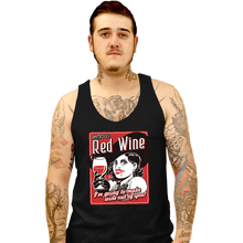 Load image into Gallery viewer, Shirts Tank Top, Unisex / Small / Black Dimitrescu Wine