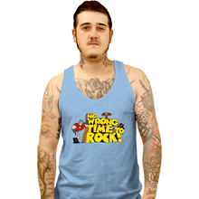 Load image into Gallery viewer, Daily_Deal_Shirts Tank Top, Unisex / Small / Powder Blue No Wrong Time To Rock!