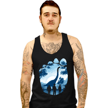 Load image into Gallery viewer, Daily_Deal_Shirts Tank Top, Unisex / Small / Black Brachiosaurus Footprint