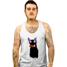 Load image into Gallery viewer, Shirts Tank Top, Unisex / Small / White Watercolor Cat